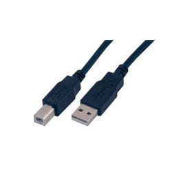 MCL 2m USB2.0 A/B cavo USB USB A USB B Nero