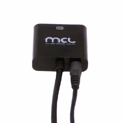 MCL CG-287C cavo e adattatore video HDMI tipo A (Standard) VGA (D-Sub) + 3.5mm Nero