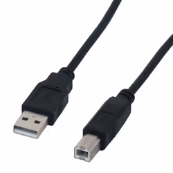 MCL USB 2.0 A/B 2m, 2 m, USB A, USB B, USB 2.0, Maschio/Maschio, Nero