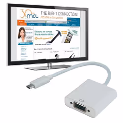 MCL USB31-CM/40FCE adattatore grafico USB 1920 x 1080 Pixel Bianco - Vista aggiuntiva 4
