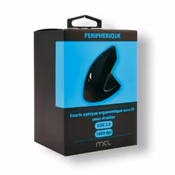 MCL SS-618DW/N mouse Ufficio Mano destra Ottico 1600 DPI