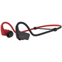 Divacore DVC4010R cuffia e auricolare Wireless Passanuca Sport Bluetooth Nero, Rosso
