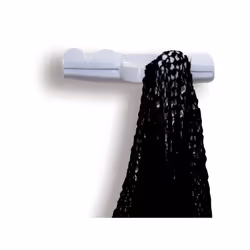MSV 3700281301267 stendino e filo asciugabiancheria Asciugabucato con pinze a sospensione Bianco