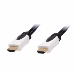 Connectland CL-CAB31006, 4,5 m, HDMI tipo A (Standard), HDMI tipo A (Standard), Nero, Bianco