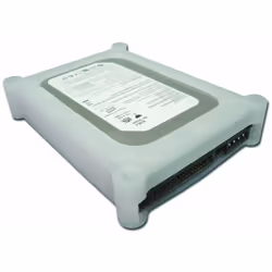 Connectland 1603005, Cover, Silicone, Bianco, 3.5", Ogni marca, Resistente agli urti