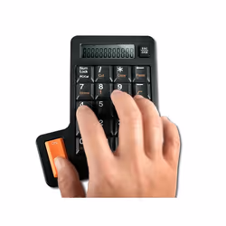 Connectland CL-PAVE-LK-10C-BK tastierino numerico Universale USB Nero