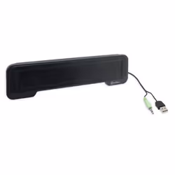 Connectland CL-SPK20105, 1.0 canali, 5 W, 150 - 20000 Hz, Cablato, Nero, Rettangolo