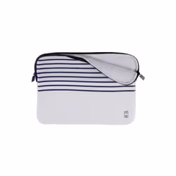 MW 410062 33 cm (13") Custodia a tasca Blu, Bianco - Vista aggiuntiva 3