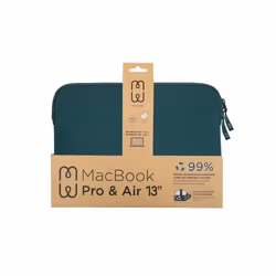 MW MW-410160 borsa per laptop 33 cm (13") Custodia a tasca Verde, Bianco - Vista aggiuntiva 4