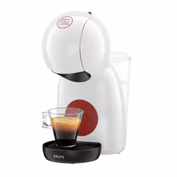 Krups Piccolo XS YY4204FD, Macchina per espresso, 0,8 L, Capsule caffè, 1500 W, Bianco