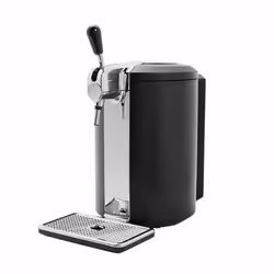 Krups Beertender Compact, 5 L, Termoplastica, 1,35 m, 4 °C, Bevande fredde, Nero, Cromo
