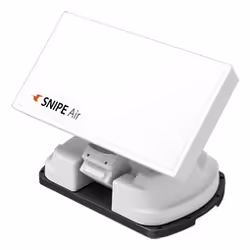 Selfsat SNIPE Air, 10,7 - 12,75 GHz, 950 - 2150 MHz, 33,7 dBi, Polarizzazione orizzontale/verticale, -15 - 90°, Bianco