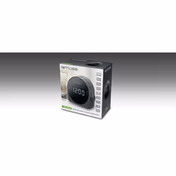 Muse M-185 CR radio Orologio Digitale Nero - Vista aggiuntiva 4