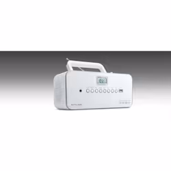 Muse M-28RDW impianto stereo portatile Digitale 3 W FM, MW Bianco Riproduzione MP3 - Vista aggiuntiva 2