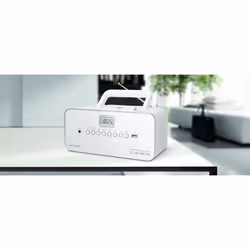 Muse M-28RDW impianto stereo portatile Digitale 3 W FM, MW Bianco Riproduzione MP3 - Vista aggiuntiva 3