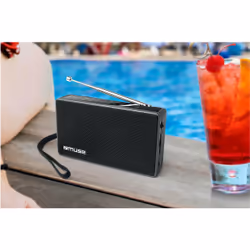 Muse M-030 R Portatile Analogico Nero - Vista aggiuntiva 3