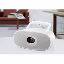 Muse MD-202 Lettore CD portatile Bianco - Vista aggiuntiva 2