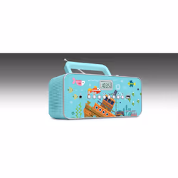 Muse M-29KB impianto stereo portatile Digitale 1 W FM, MW, PLL Multicolore Riproduzione MP3 - Vista aggiuntiva 4