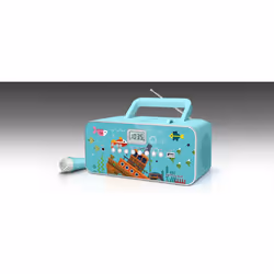 Muse M-29KB impianto stereo portatile Digitale 1 W FM, MW, PLL Multicolore Riproduzione MP3 - Vista aggiuntiva 5