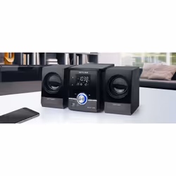 Muse M-38 BT Microsistema audio per la casa 10 W Nero