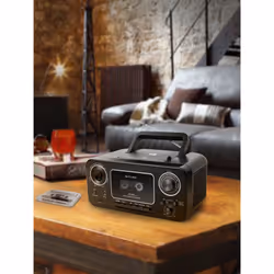 Muse M-182 RDC Analogico FM, MW Nero - Vista aggiuntiva 4