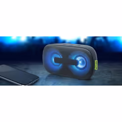 Muse M-370 DJ Altoparlante portatile stereo Nero 6 W