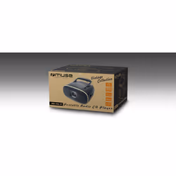 Muse MD-202 VT Analogico FM, MW Nero, Oro - Vista aggiuntiva 5