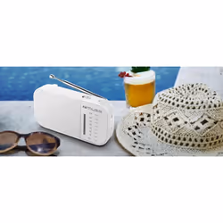Muse M-025 RW radio Portatile Analogico Bianco - Vista aggiuntiva 2