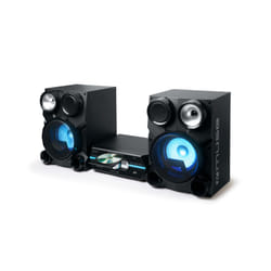 Muse M-80 DJ set audio da casa Mini impianto audio domestico Nero