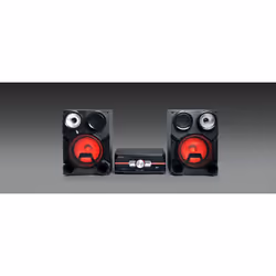 Muse M-80 DJ set audio da casa Mini impianto audio domestico Nero