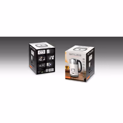 Muse MS-020 SC bouilloire 1,7 L 2200 W Acier inoxydable, Blanc - Vista aggiuntiva 4