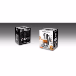 Muse MS-320 T bollitore elettrico 1,2 L 2200 W Trasparente - Vista aggiuntiva 4
