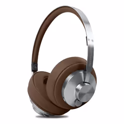 Muse M-298 SBR cuffia e auricolare Con cavo e senza cavo A Padiglione Musica/Giornaliera Bluetooth Marrone, Argento - Vista aggiuntiva 2