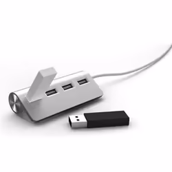 Mobility Lab ML305776, USB 3.2 Gen 1 (3.1 Gen 1) Type-A, USB 3.2 Gen 1 (3.1 Gen 1) Type-A, Argento