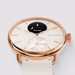 Withings ScanWatch 2 38 mm Ibrido Rose Gold GPS (satellitare)