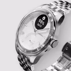 Withings ScanWatch Nova OLED 39 mm Ibrido Grigio, Titanio GPS (satellitare) - Vista aggiuntiva 2