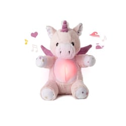 Cloud B Lily luce da notte per bambino Libera installazione Rosa, Rosa, Bianco