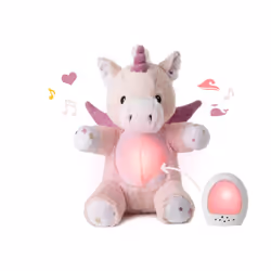 Cloud B Lily luce da notte per bambino Libera installazione Rosa, Rosa, Bianco