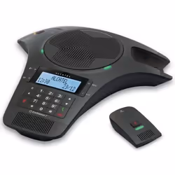 Alcatel Conference 1500, Telefono DECT, Telefono con vivavoce, 50 voci, Identificatore di chiamata, Nero