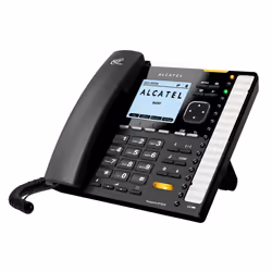 Alcatel Temporis IP701G, IP Phone, Nero, Cornetta cablata, 1000 voci, Digitale, LCD