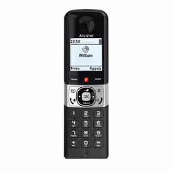 Alcatel F890 Telefono DECT Identificatore di chiamata Nero, Argento - Vista aggiuntiva 6
