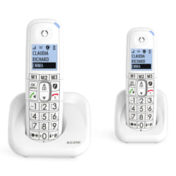 Alcatel XL785 Voice Duo NEU Telefono analogico/DECT Identificatore di chiamata Bianco