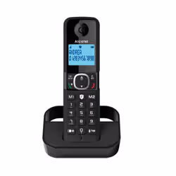 Alcatel F860 Telefono analogico/DECT Identificatore di chiamata Nero - Vista aggiuntiva 2