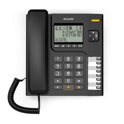 Alcatel T78 Identificatore di chiamata Nero