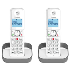Alcatel F860 Telefono DECT Identificatore di chiamata Grigio