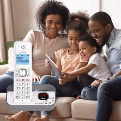 Alcatel F860 Voice Telefono analogico Identificatore di chiamata Bianco - Vista aggiuntiva 4