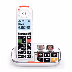 Atlinks XTRA 2355 Telefono DECT Identificatore di chiamata Bianco - Vista aggiuntiva 5