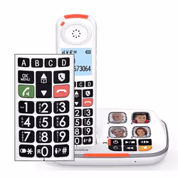 Atlinks XTRA 2355 Telefono DECT Identificatore di chiamata Bianco - Vista aggiuntiva 6