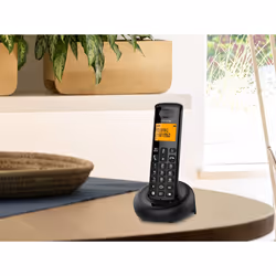 Alcatel E160 Telefono DECT Identificatore di chiamata Nero - Vista aggiuntiva 5
