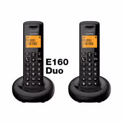 Alcatel E160 Telefono DECT Identificatore di chiamata Nero - Vista aggiuntiva 6